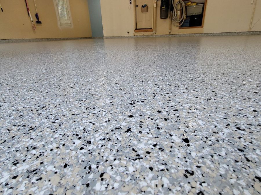 Epoxy garage floor Mountain Home AR