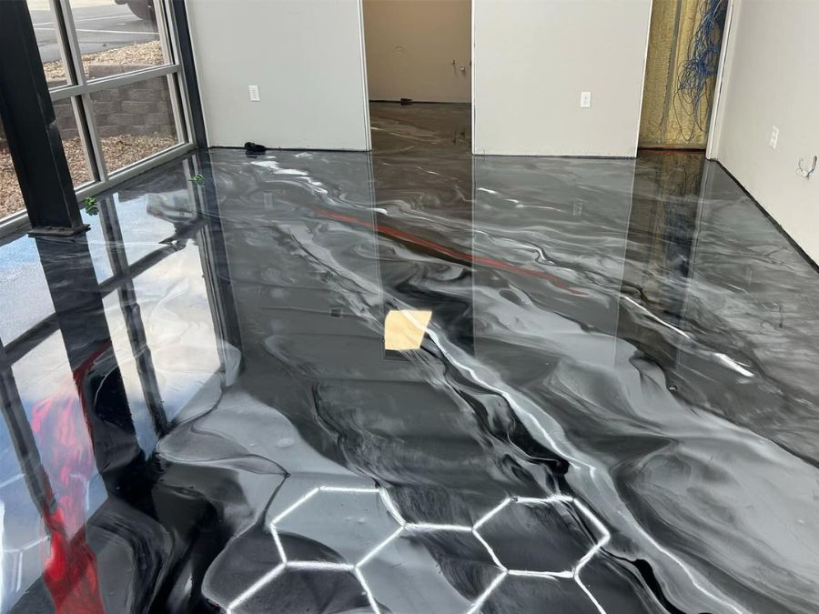Epoxy floor coating Salem AR — Twin Lakes Epoxy