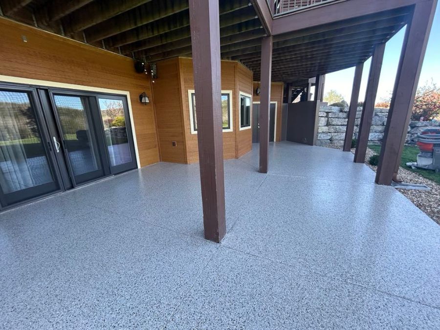 Epoxy floor coating Cotter AR — Twin Lakes Epoxy